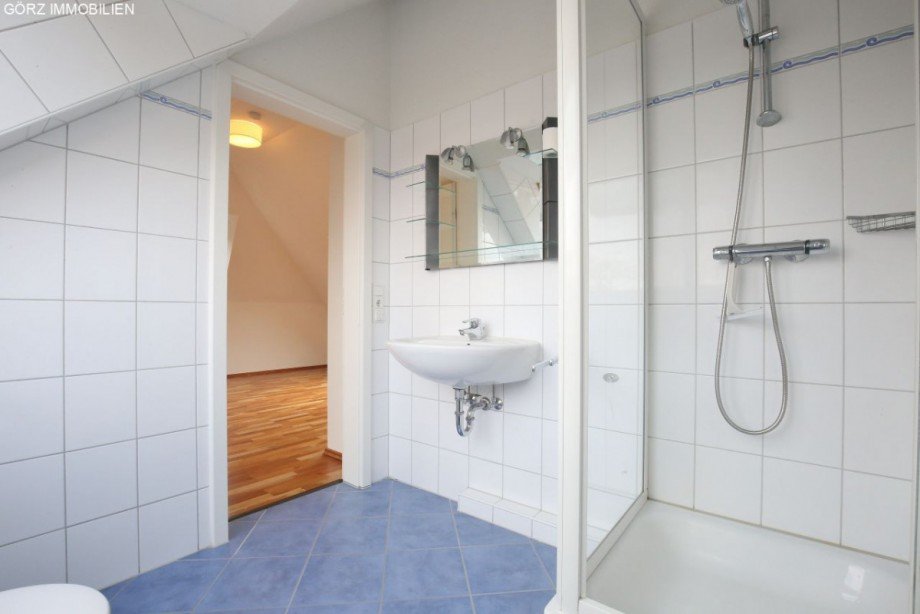 Duschbad obere Ebene Maisonettewohnung Norderstedt
