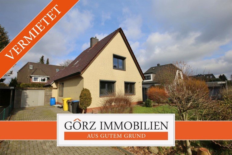 CWM12012 Norderstedt Einfamilienhaus *VERMIETET* Top modernisiertes Einfamilienhaus mit Garage im beliebten Norderstedt-Harksheide