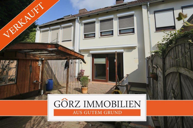 MC7921 Norderstedt Reihenmittelhaus *VERKAUFT* Teilrenoviertes Reihenhaus mit Vollkeller in ruhiger Lage