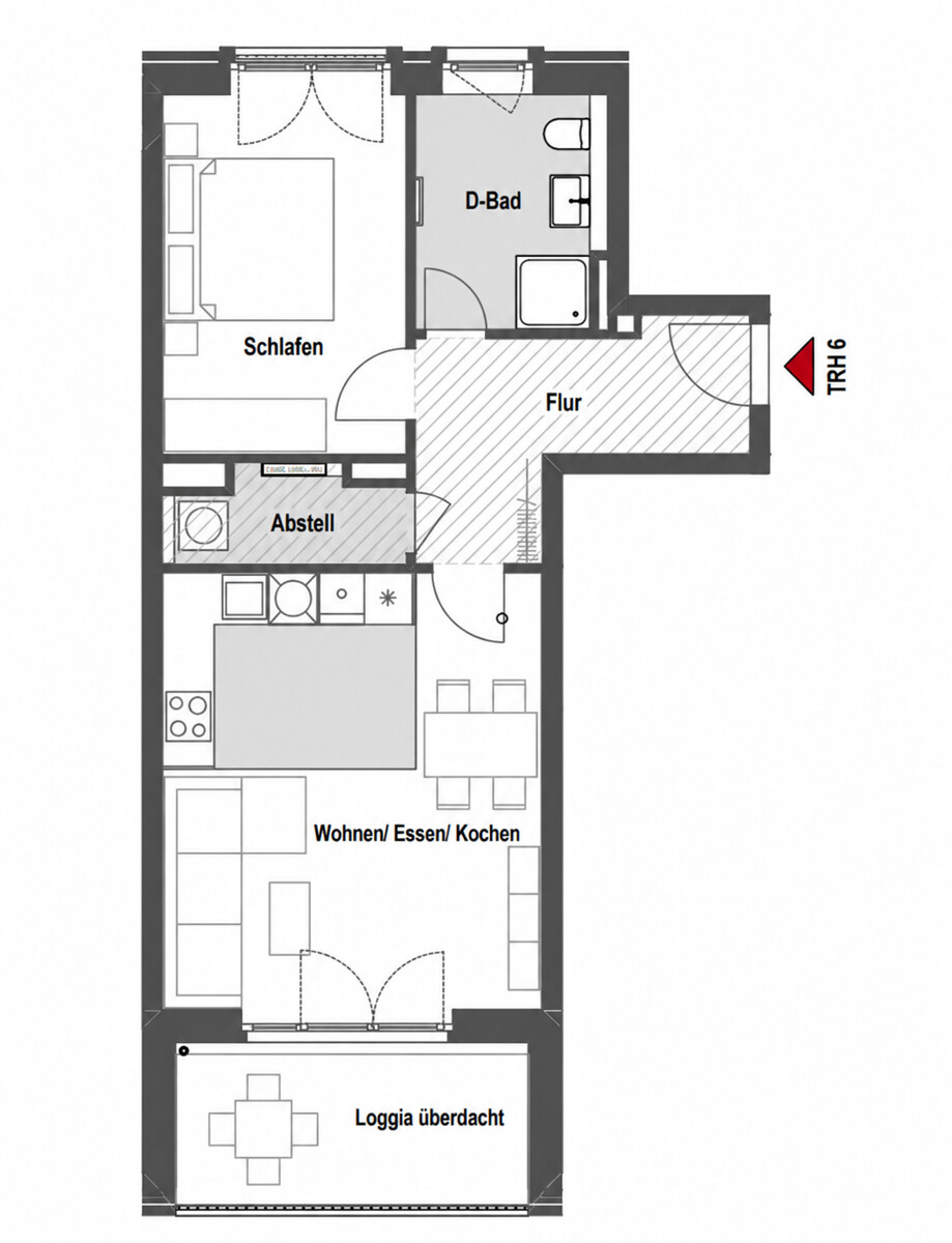 Grundriss Etagenwohnung Hamburg