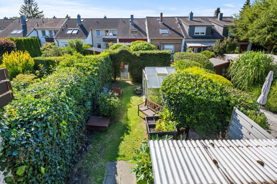 Blick vom Balkon Reihenmittelhaus Norderstedt / Garstedt