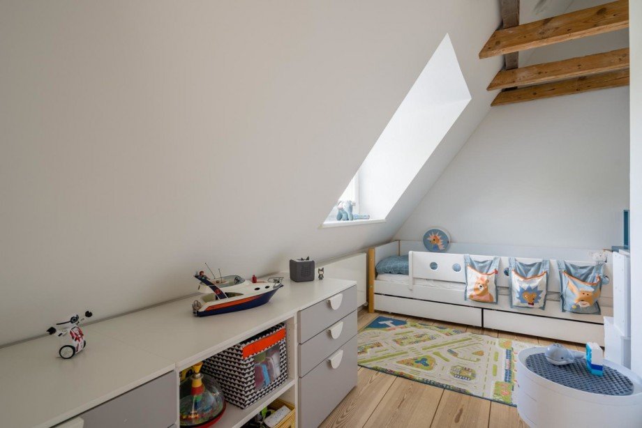 Kinderzimmer Obergeschoss Doppelhaush�lfte Norderstedt