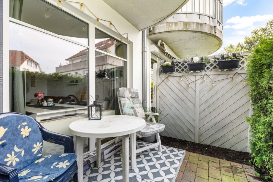 �berdachte Terrasse Erdgeschosswohnung Kaltenkirchen