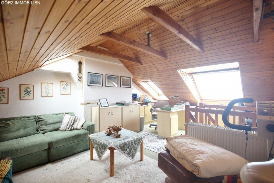 freigelegte Dachbalken Reihenmittelhaus Norderstedt