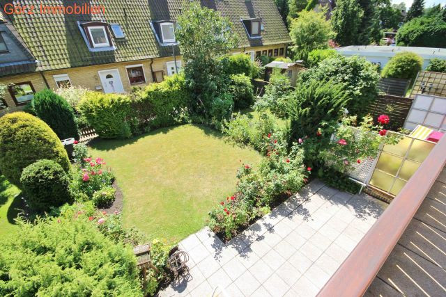 Blick vom Balkon Reihenhaus Norderstedt