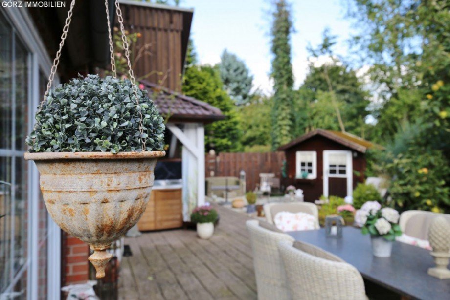 hinterer Bereich Einfamilienhaus Appen