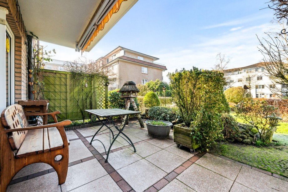 Terrasse Erdgeschosswohnung Norderstedt