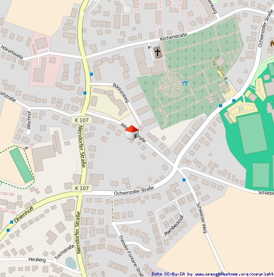 Lageplan Einfamilienhaus Norderstedt