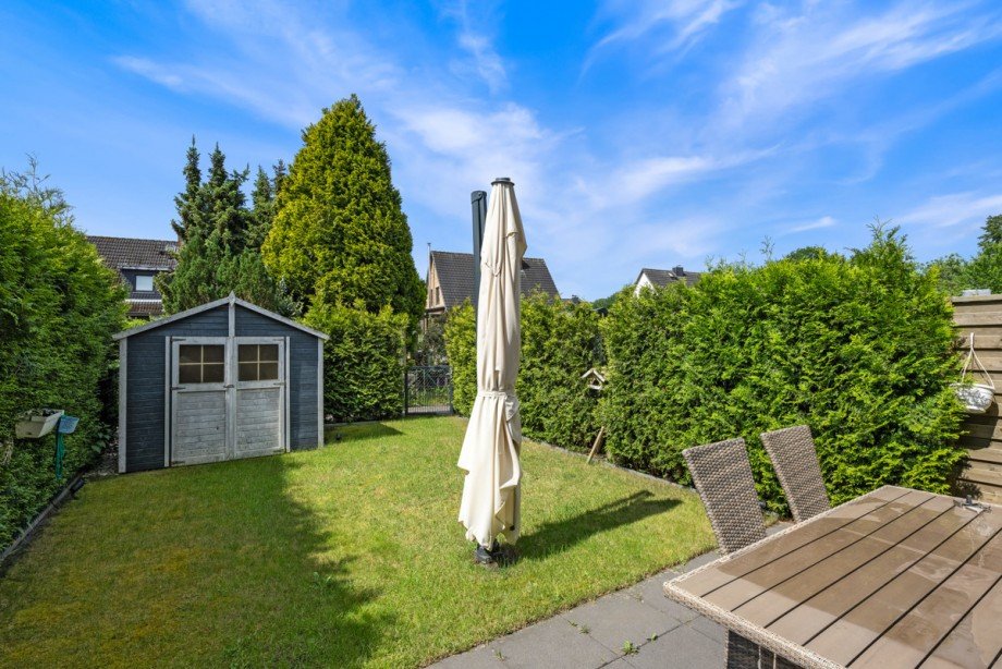 sch�ner Garten Reihenmittelhaus Tangstedt