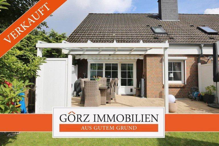 MC107142 Norderstedt Reihenendhaus *VERKAUFT * Einziehen und Wohlfühlen auf 166 m² Wohn- und Nutzfläche - Hochwertig modernisiertes Endreihenhaus in rückwärtiger Lage mit Vollkeller