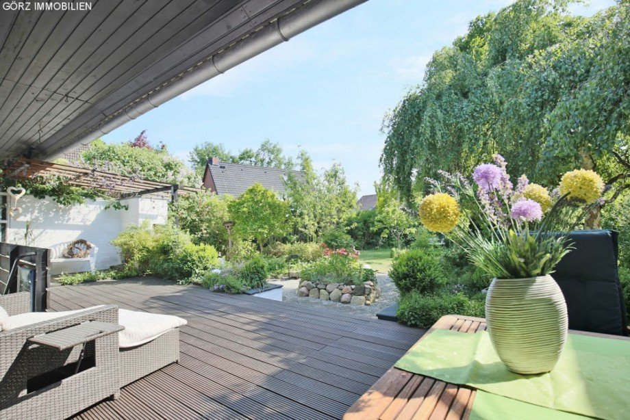 Bangkirai Terrasse Einfamilienhaus Kaltenkirchen