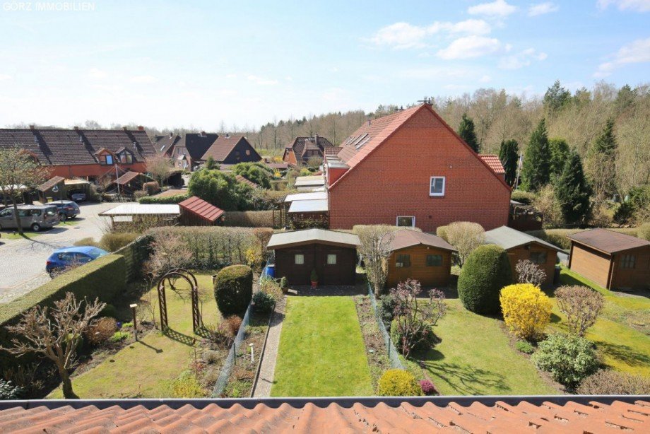 Blick aus Dachstudio Reihenhaus Norderstedt