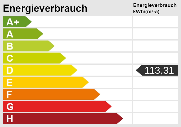 Energieskala Einfamilienhaus Henstedt-Ulzburg