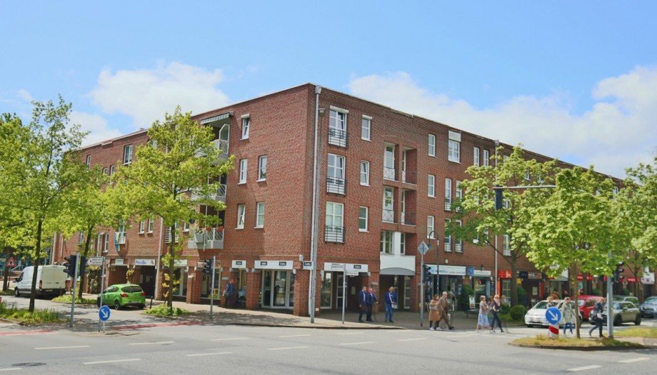 Hausansicht Etagenwohnung Norderstedt