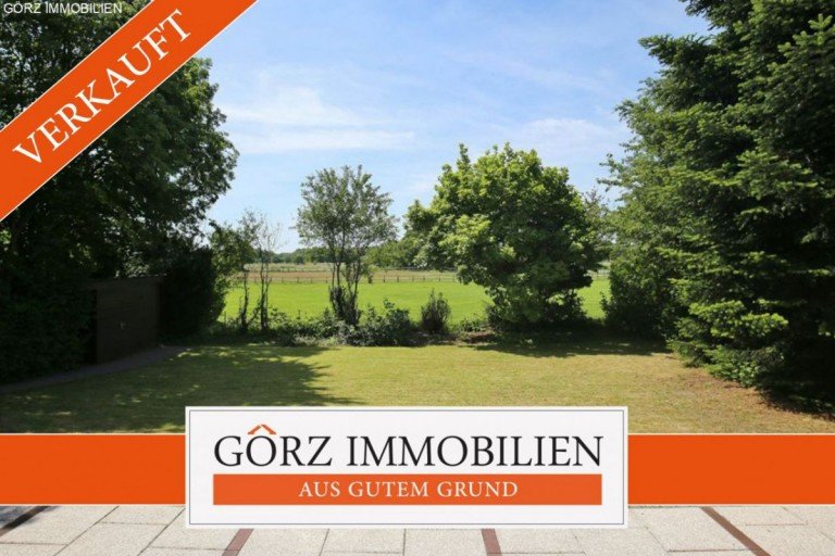  Norderstedt Einfamilienhaus *VERKAUFT* Sch�ne Aussicht und viel Platz - Einfamilienhaus in Feldrandlage