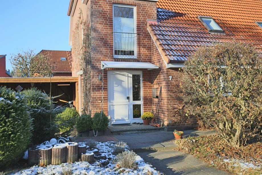 Hauseingang Reihenendhaus Norderstedt