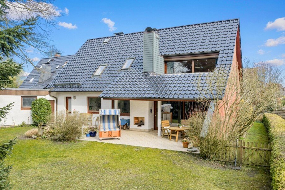 teil�berdachte Terrasse Einfamilienhaus Henstedt-Ulzburg