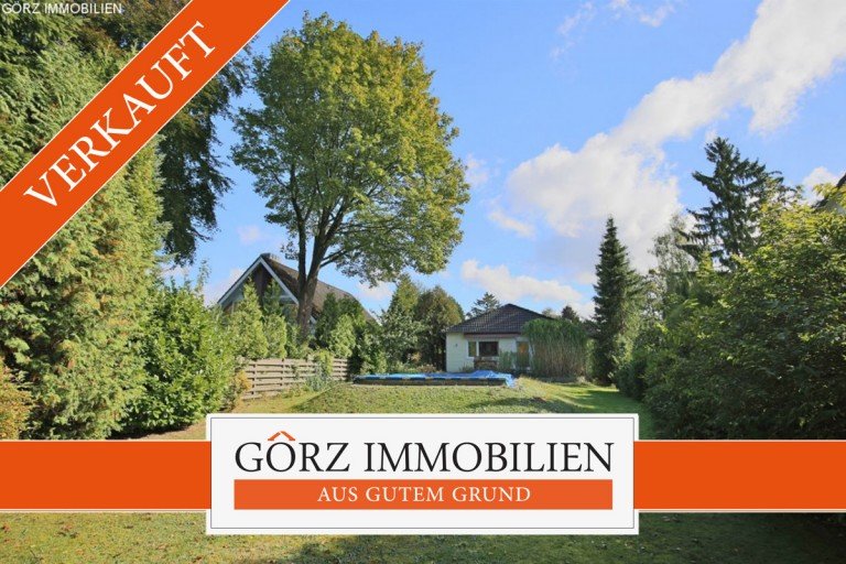  Hamburg Wohngrundst�ck *VERKAUFT* Beste Lage am Naturschutzgebiet f�r Ein- oder Zweifamilienhaus!