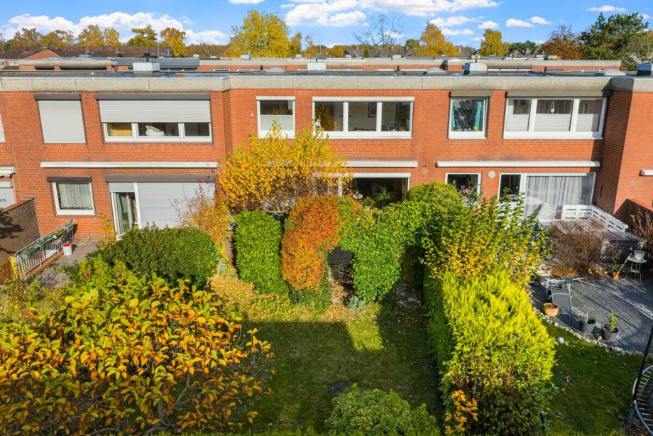 Garten Reihenmittelhaus Norderstedt