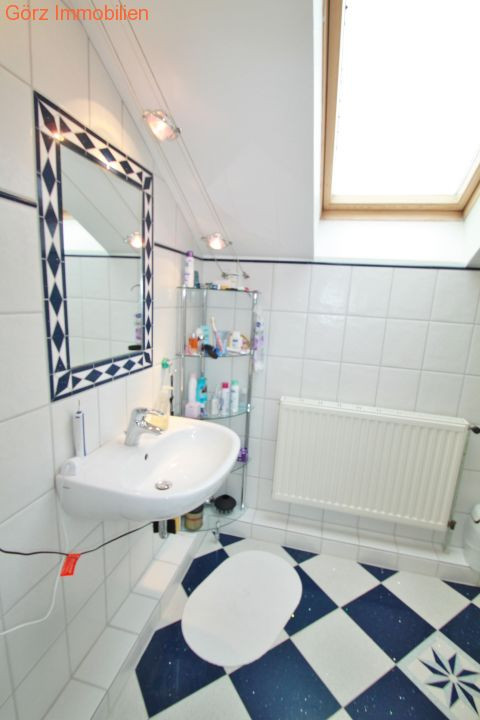 Bad im Dachgeschoss Reihenendhaus Norderstedt