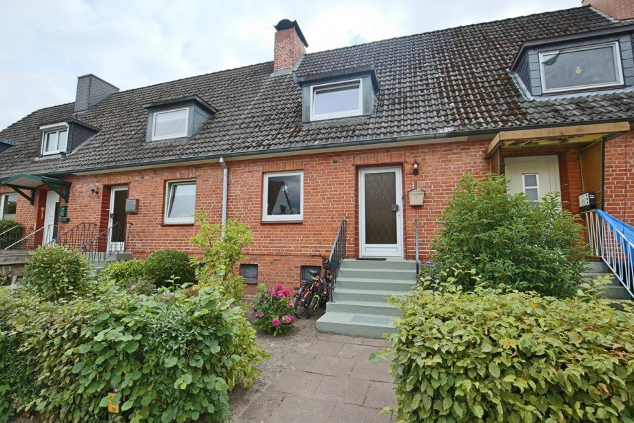 Eingangsbereich Reihenmittelhaus Norderstedt