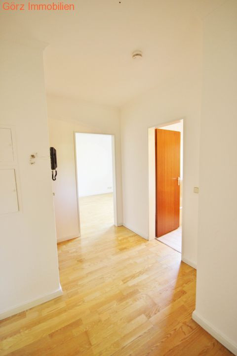 Der Flur hat einen besonders interessanten Schnitt Terrassenwohnung Hamburg
