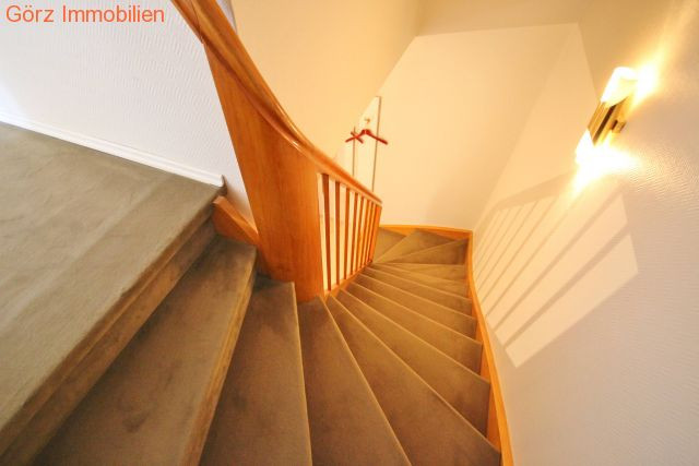 Treppe ins Obergeschoss Reihenhaus Norderstedt