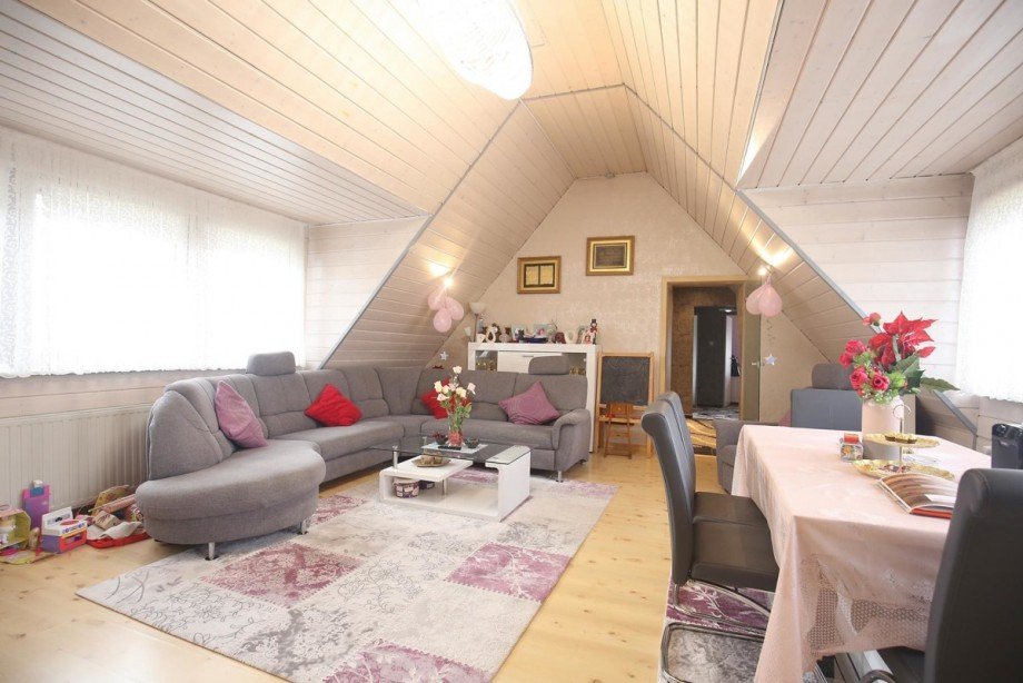 Wohnzimmer Doppelhaush�lfte Quickborn