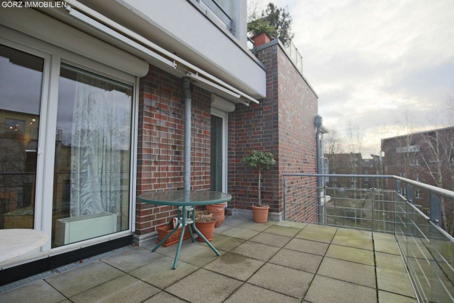 Gro�er Westbalkon Etagenwohnung Hamburg