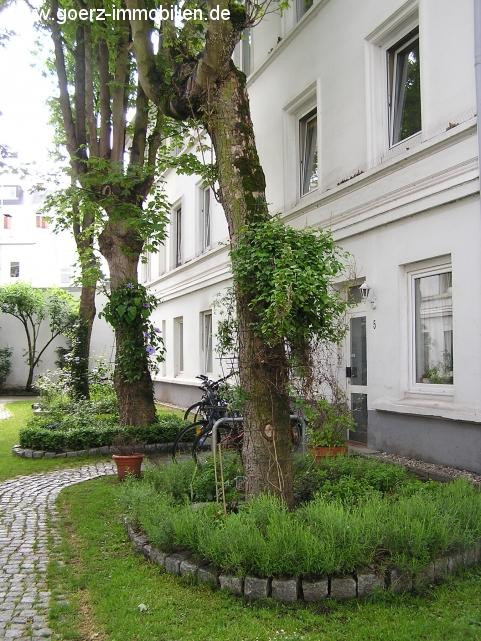 Innenhof Terrassenwohnung Hamburg