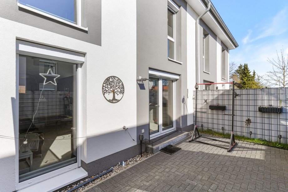 Terrasse Reihenmittelhaus Nahe