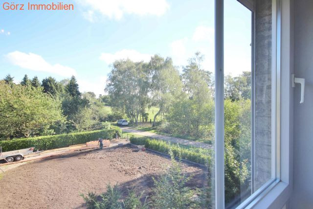 Der Blick aus dem Elternschlafzimmer Reihenendhaus Quickborn-Heide