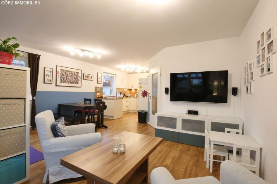 gem�tliches Wohnzimmer Doppelhaush�lfte Barmstedt