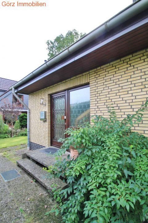 Der Eingangsbereich von au�en Einfamilienhaus Norderstedt