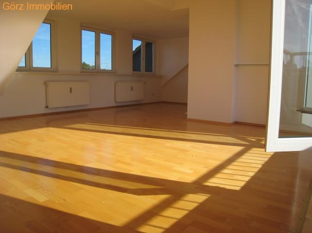 Wohnzimmer Dachgeschosswohnung Norderstedt