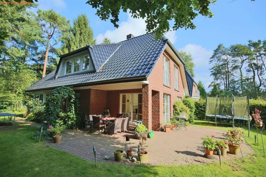 Seitenansicht - Terrasse Einfamilienhaus Quickborn-Heide