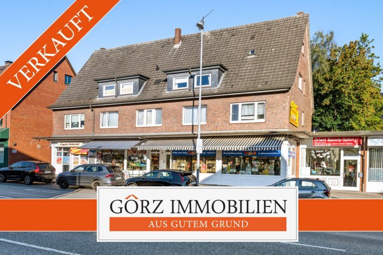 Norderstedt Wohn- / Geschäftshaus *VERKAUFT* Zinshaus vor den Toren Hamburgs - Vollvermietet, gepflegt & mit Potenzial