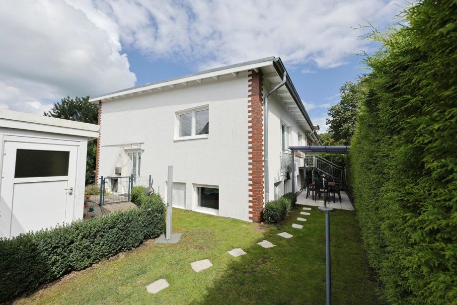 Gartenbereich Maisonettewohnung Barmstedt