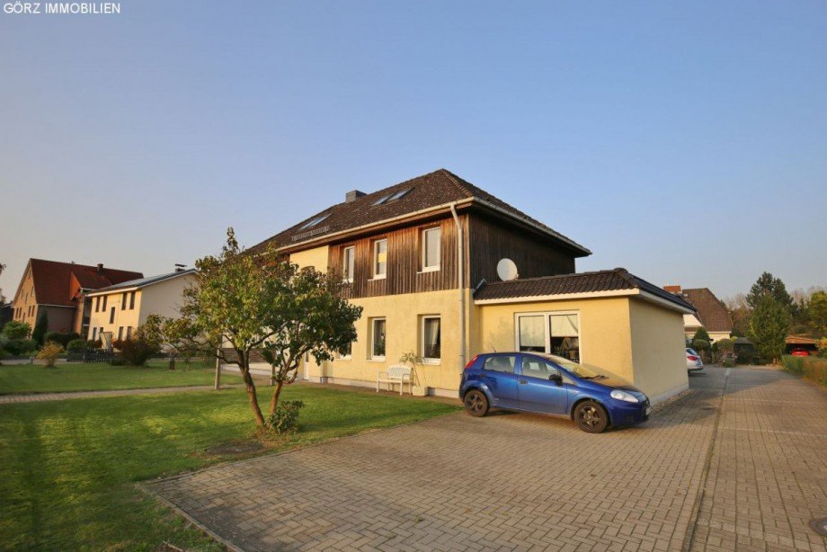 Hausansicht Dachgeschosswohnung Moorrege