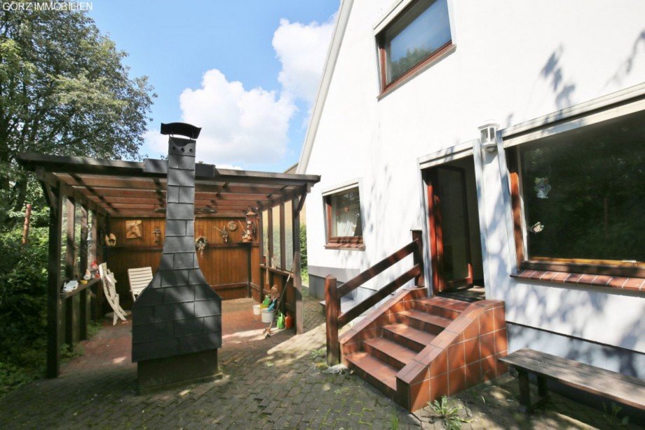 Zugang in den Garten Einfamilienhaus Quickborn