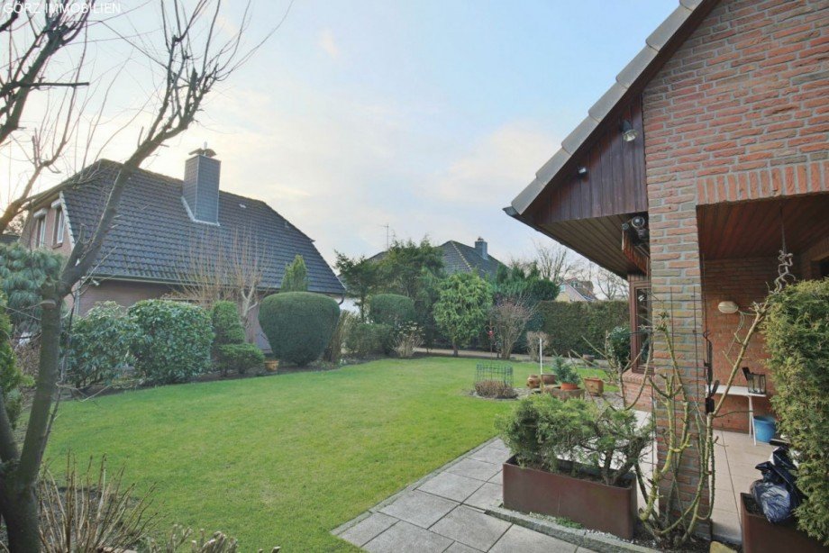 Pflegeleichter Garten Einfamilienhaus Norderstedt