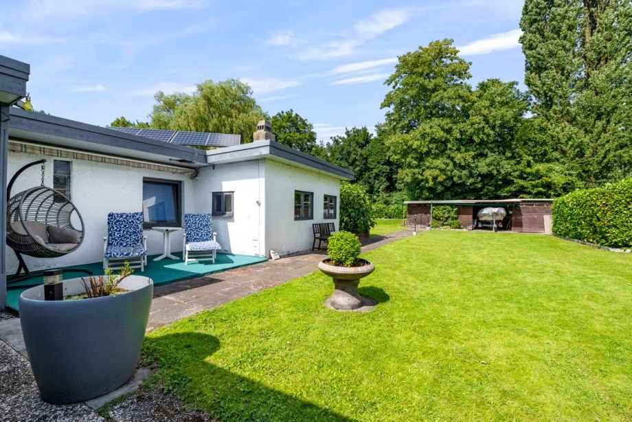 dritte Terrasse vor ehemaligem Wohnhaus Einfamilienhaus Hamburg Horn