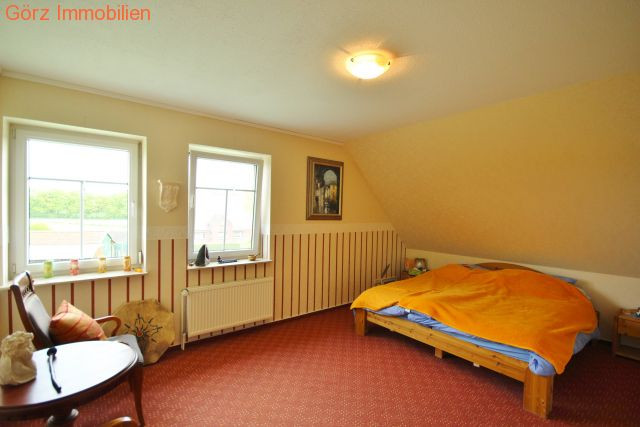 Schlafzimmer im OG Einfamilienhaus Sarlhusen