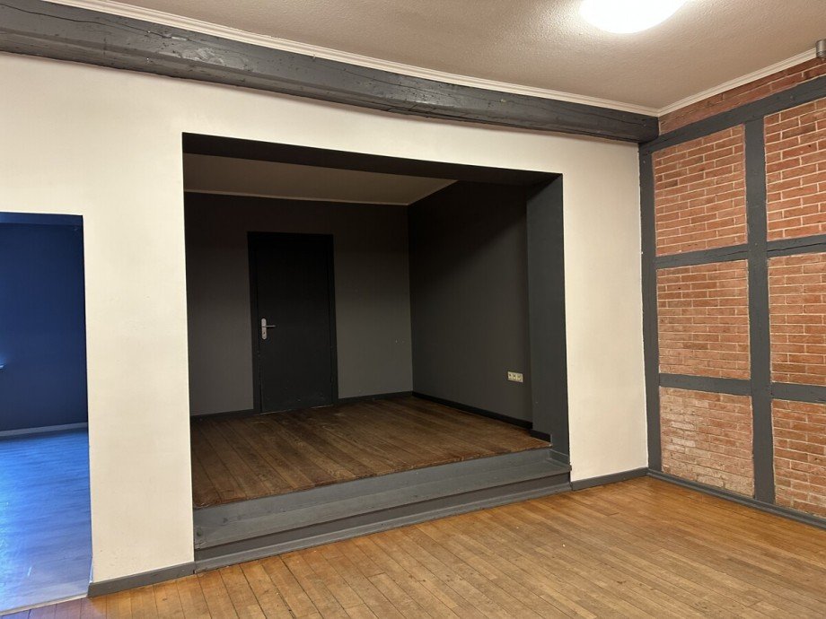 B�hne im Saal Gastronomie Elmenhorst