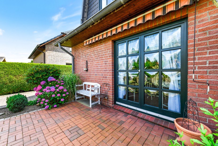 weitere Terrasse Doppelhaush�lfte Norderstedt