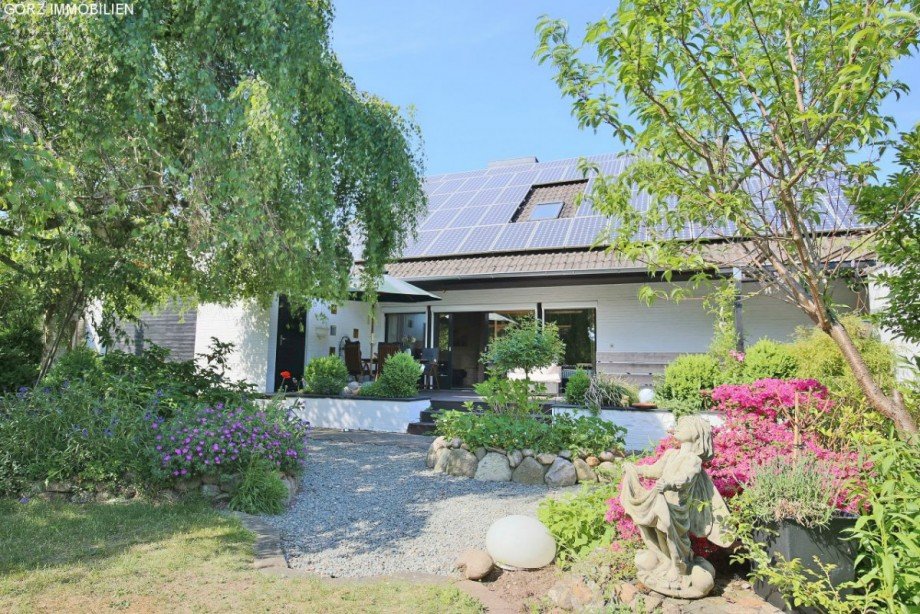 Blick zur Terrasse Einfamilienhaus Kaltenkirchen