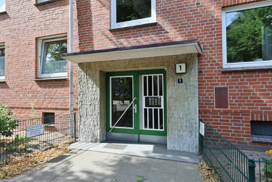 Hauseingang Wohnanlagen Hamburg
