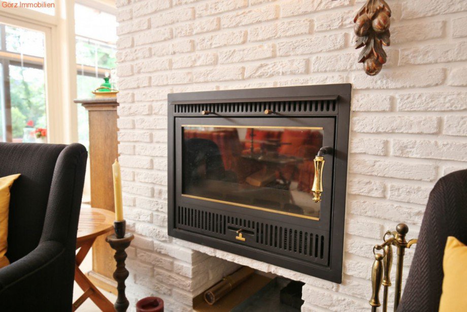 neuer Kamin im Wohnzimmer Einfamilienhaus Norderstedt