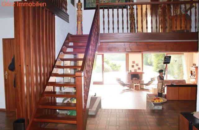 Blick zum Wohnzimmer Einfamilienhaus Quickborn-Heide