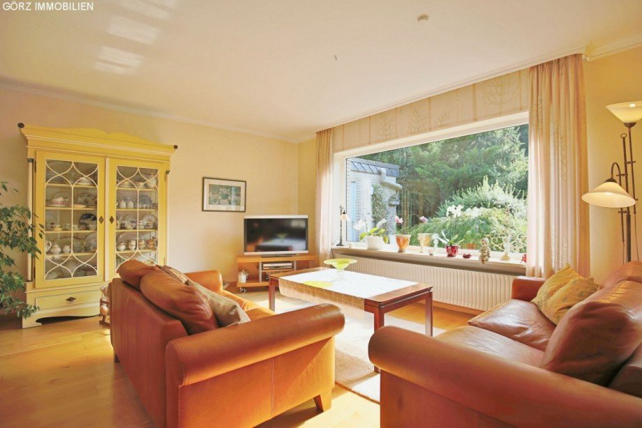 Blick ins Gr�ne Bungalow Appen